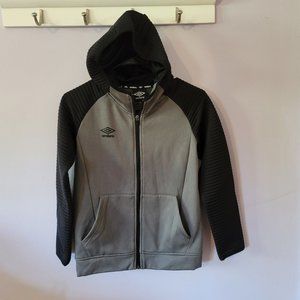 Umbro hooded zip up jacket
